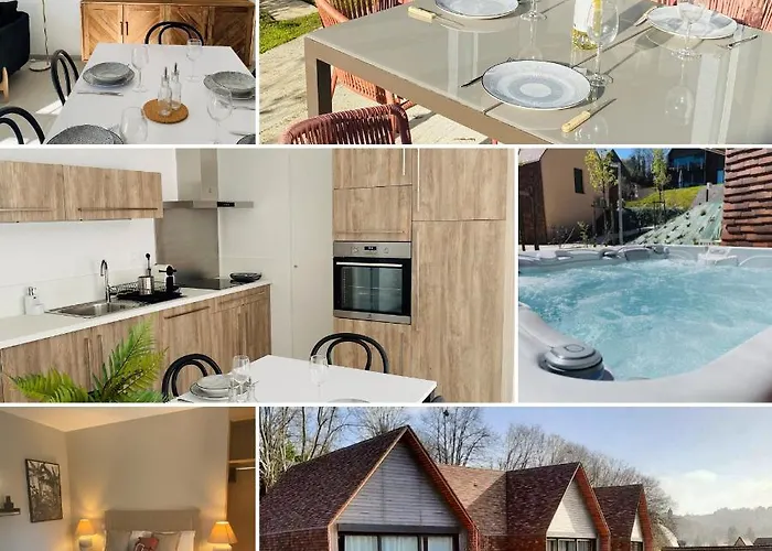 Le Viagio Superbe Avec Jacuzzi アパート サルラ・ラ・カネダ